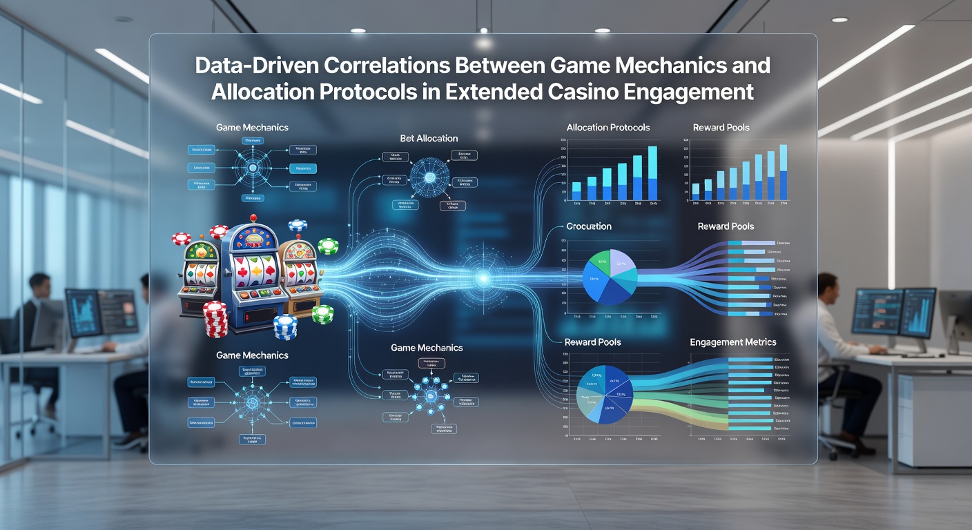 Chart illustrating allocation protocol adjustments across different game volatility tiers during multi-hour casino engagements